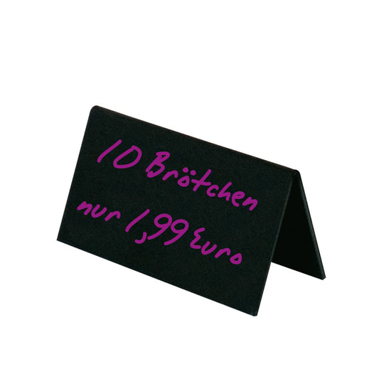 Dachaufsteller Kreidetafel - Größe 10,5 x 5,7 cm