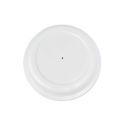 EURO Tellercloche Ø 21 x 5,5 cm - Weiß (PP)