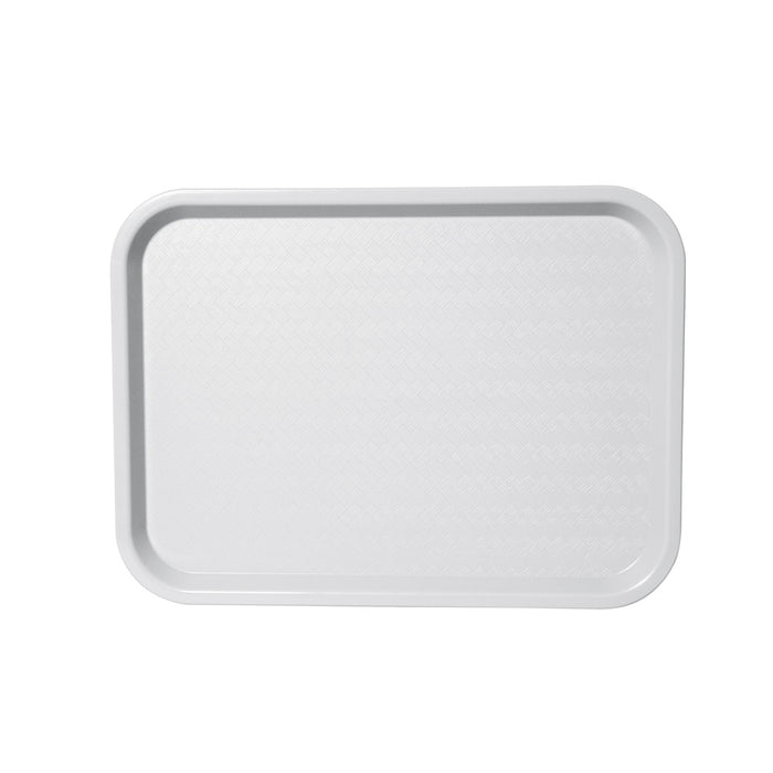 Snack-Tablett 41,5 x 30,5 cm - Grau (PP)