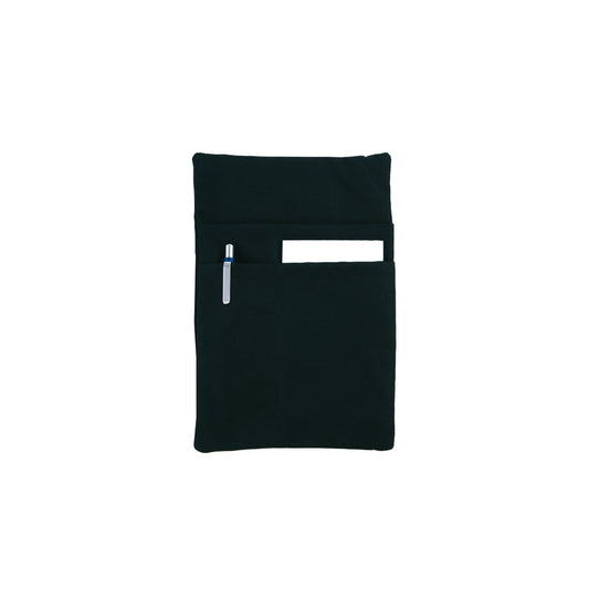 Kassierhalfter Schürzenstoff - Schwarz