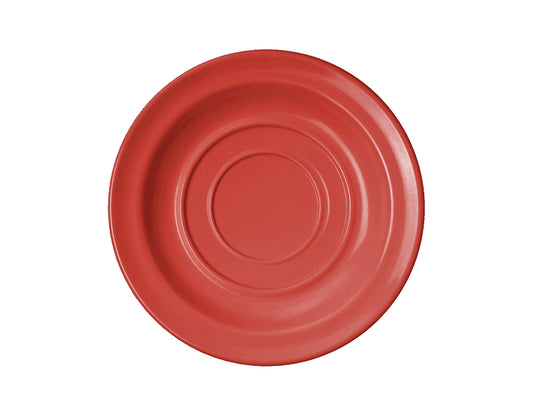 TREND ROT Untertasse - Ø 14 cm (MF)