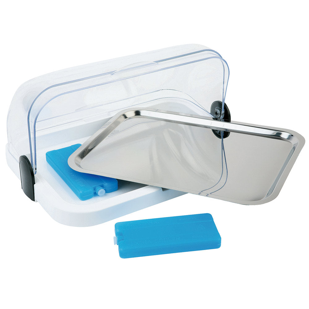 Edelstahl-Tablett für COOLBOY - 39 x 28 cm