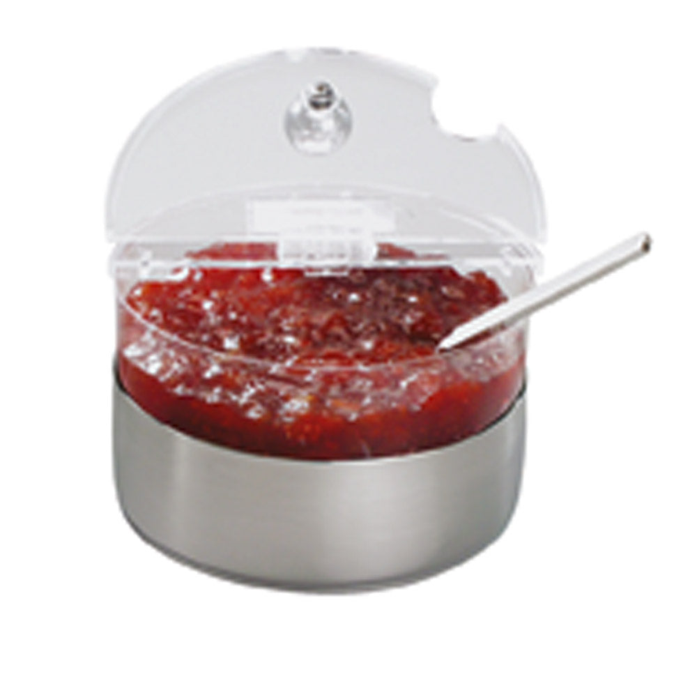 TOP FRESH Kühlschüssel CNS Ø 14 x 9 cm, Inhalt 0,6 l