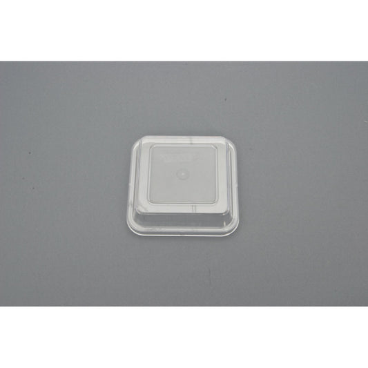 EURO Domdeckel 12,5 x 12,5 x 3 cm - Klar (PC)