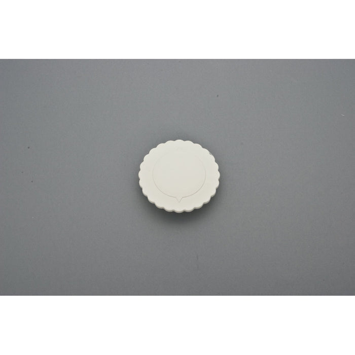 EURO Klemmdeckel Ø 9,5 cm - Grau (PP - 0,3 cm stark)