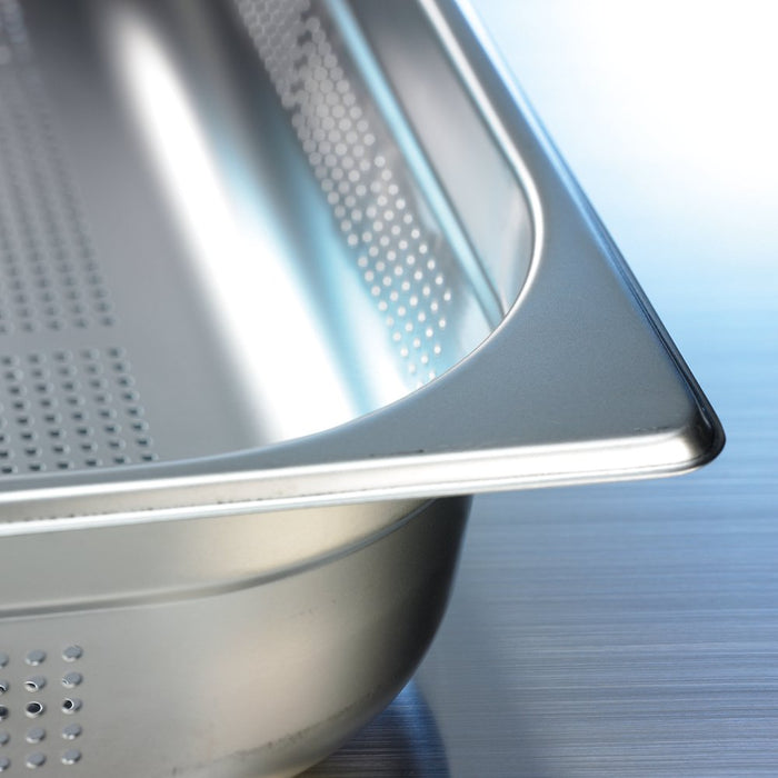 CUISINE Gelochter Behälter GN 1/2 - 065 mm (3,8 l)
