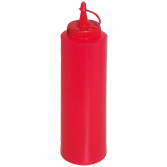 Quetschflasche 0,35 l - PE - Rot