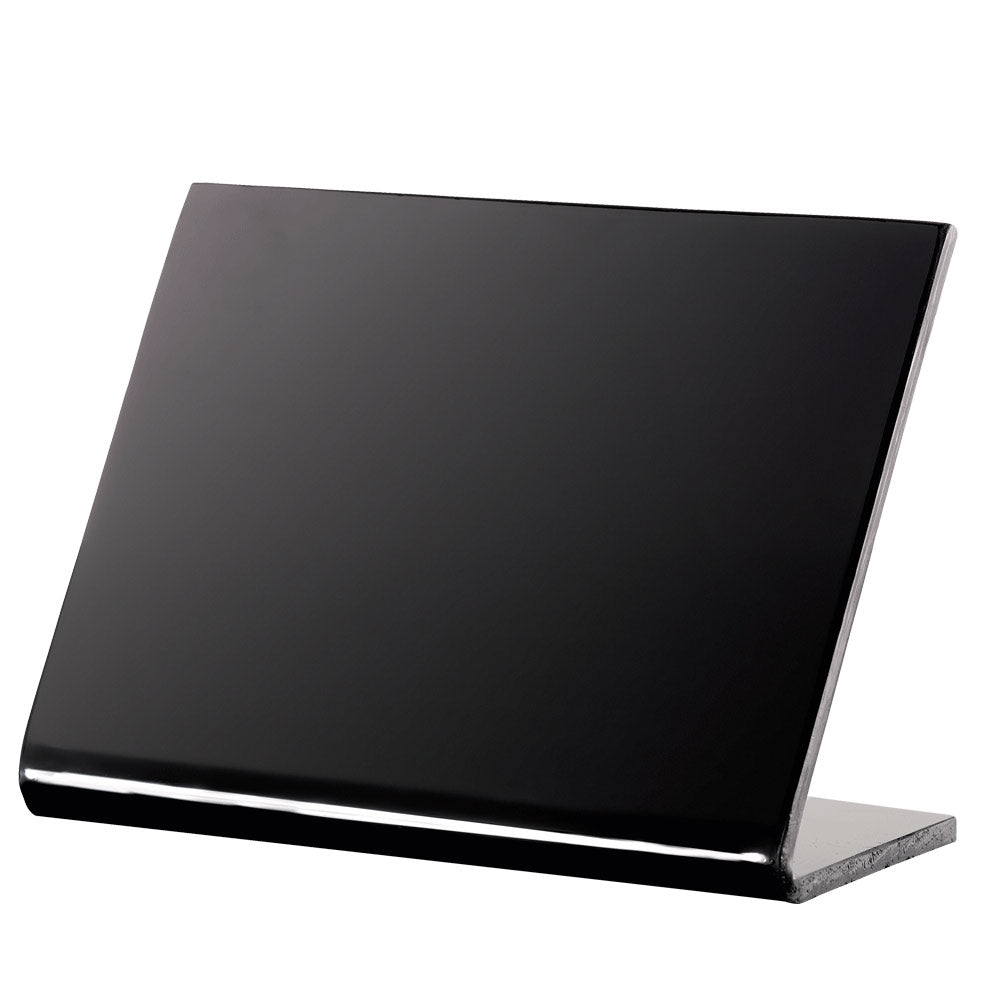 Buffetschild Querformat - Schwarz (Acryl - 11 x 8,5 cm)