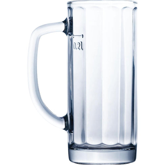 MINDEN Bierkrug - 28 cl - (Ø 6,2 x 13,9 cm) - geeicht /-/ 0,2 l