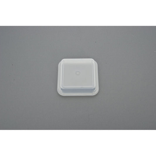 EURO Domdeckel 11 x 11 x 3 cm - Transparent (PP)