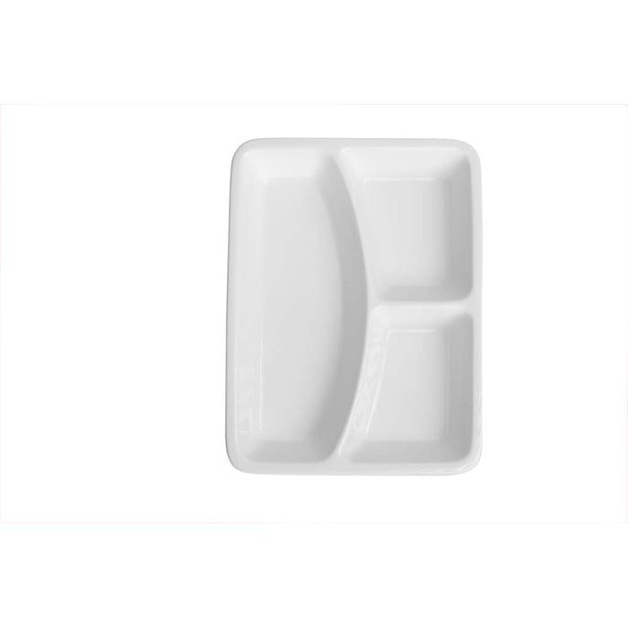 THERMO CONCEPT Menüschale 23 x 17,5 cm - 3-geteilt