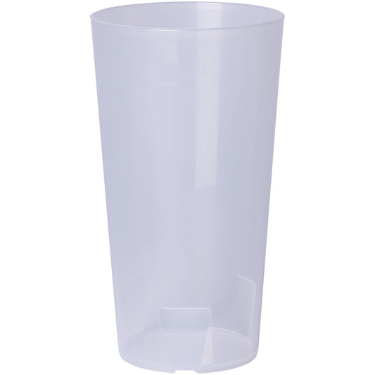 FUN Trinkbecher - 25 cl - Ø 7 x 12,5 cm - geeicht /-/ 0,25 l - PP