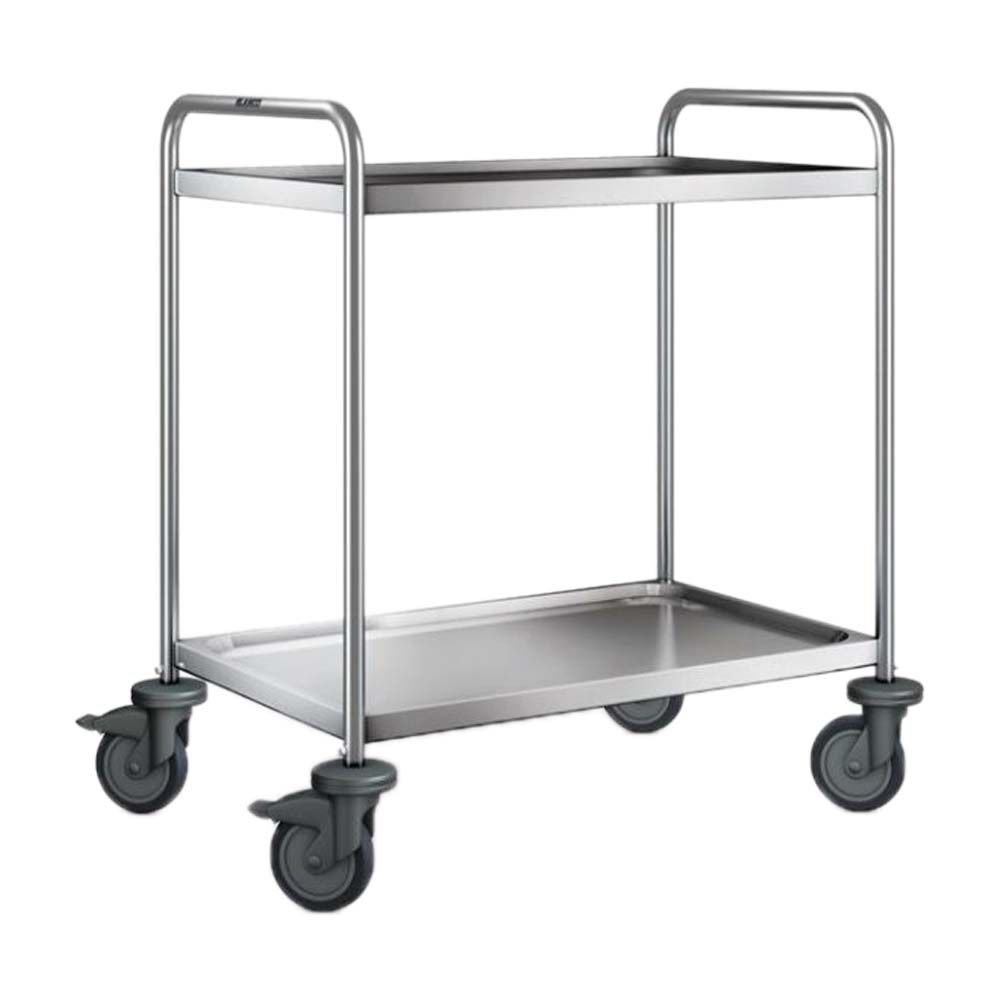 Servierwagen "SW 8x5-2" - 2 Böden (80 x 50 cm) mit luftidentischen Reifen