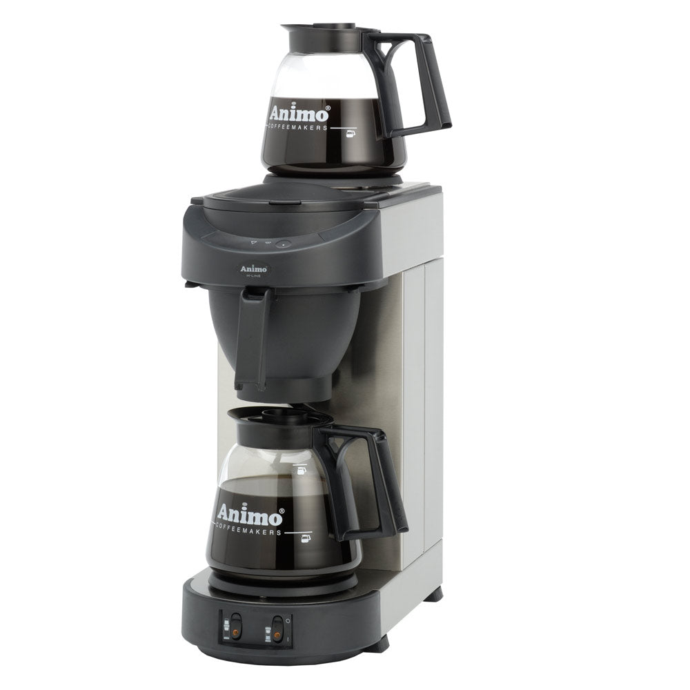 "M100" Kaffeemaschine 1,8 l - mit 2 Glaskannen (230 V)