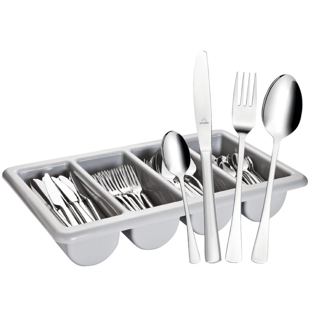 VITALIS Besteckset - 145-teilig (mit Kunststoff-Besteckkkasten)