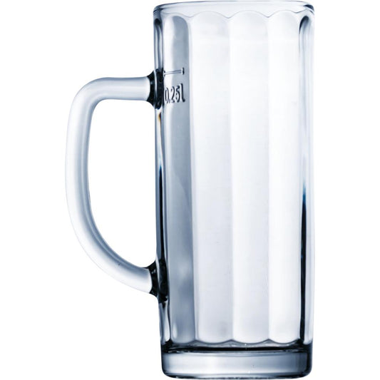 MINDEN Bierkrug - 32 cl - (Ø 6,5 x 14,6 cm) - geeicht /-/ 0,25 l
