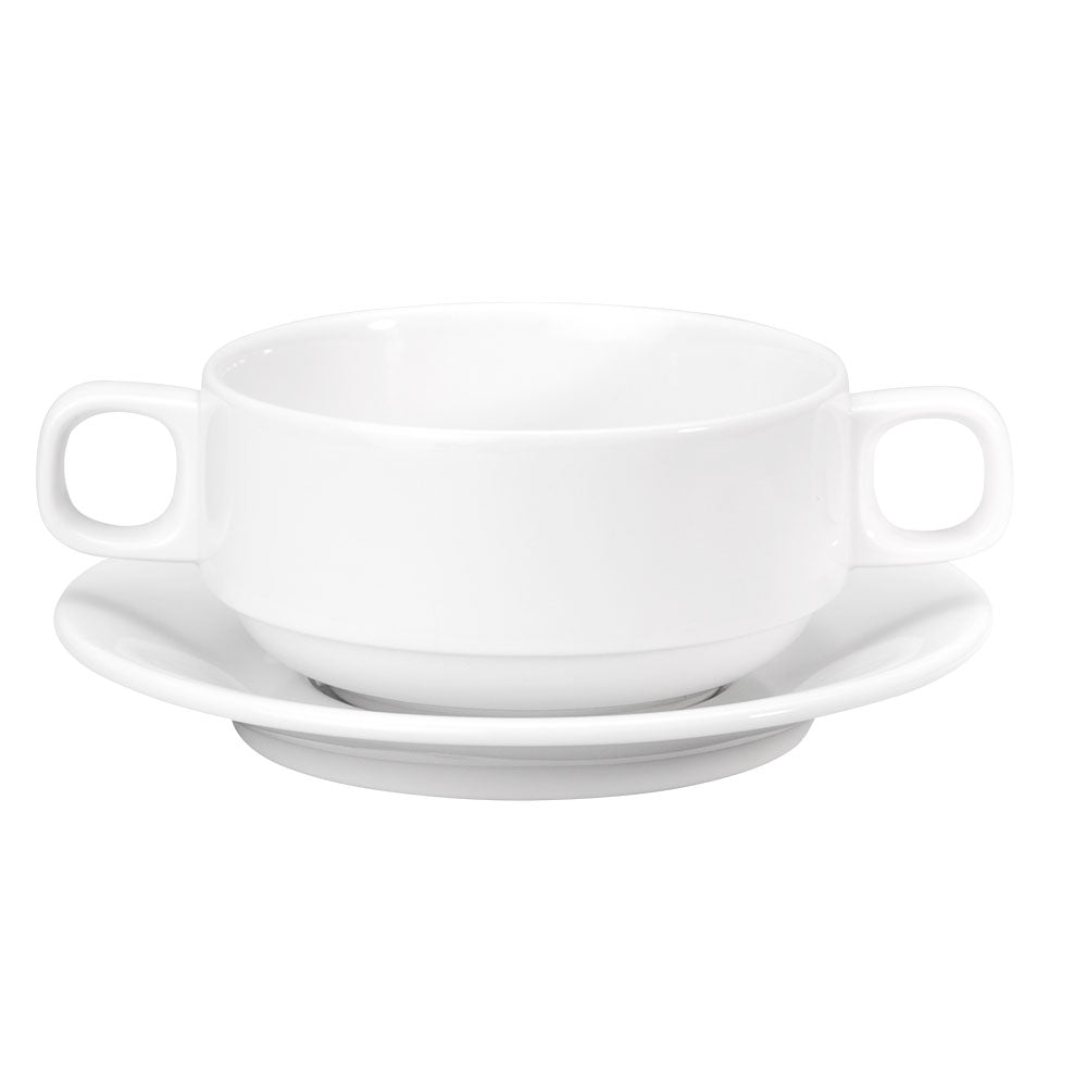 ALASSIO Suppen-Obere Henkel -  Ø 10,5 x 5,5 cm - 28 cl (stapelbar)