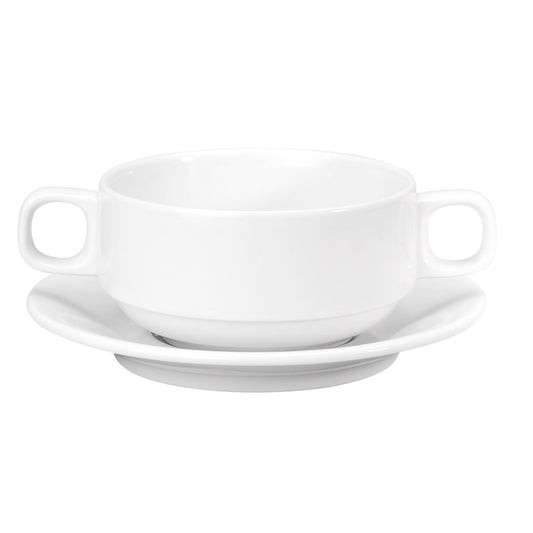 ALASSIO Suppen-Obere Henkel -  Ø 10,5 x 5,5 cm - 28 cl (stapelbar)