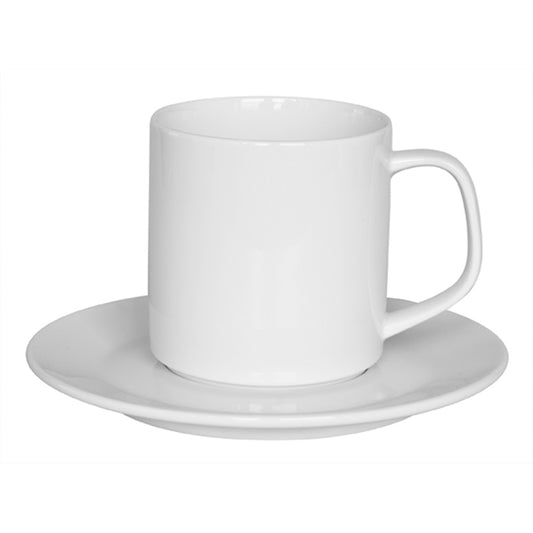 ALASSIO Henkelbecher - Ø 7,6 x 7,8 cm (Spülmaß 10,6 cm) - Inhalt 25 cl (stapelbar)