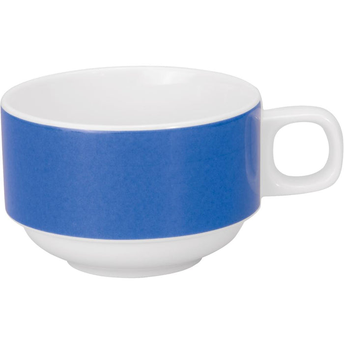 COLOURS Kaffeetasse - 20 cl - (stapelbar) - Blau