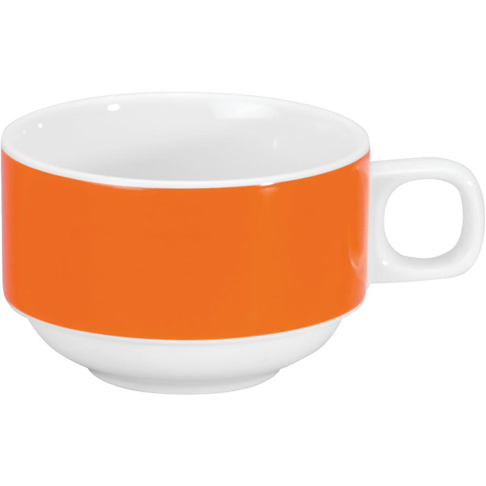 COLOURS Kaffeetasse - 20 cl - (stapelbar) - Orange