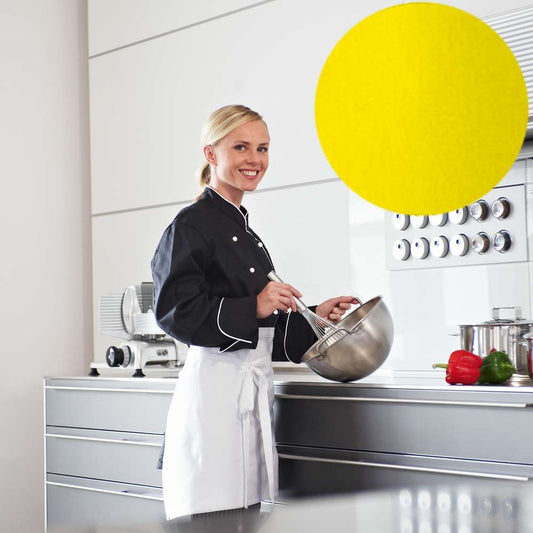 Schürze (80 x 45 cm) - Gelb