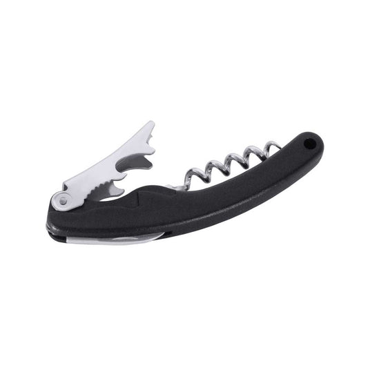 Kellnermesser - Kunststoffgriff - 12 cm - Mit Flaschenöffner