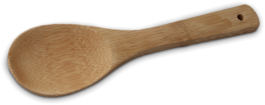 Reislöffel - 20 cm - Bambus (keine Beschichtung)