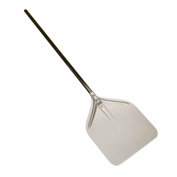 Pizzaschaufel Aluminium - 38,5 x 36 - Länge 148,5 cm
