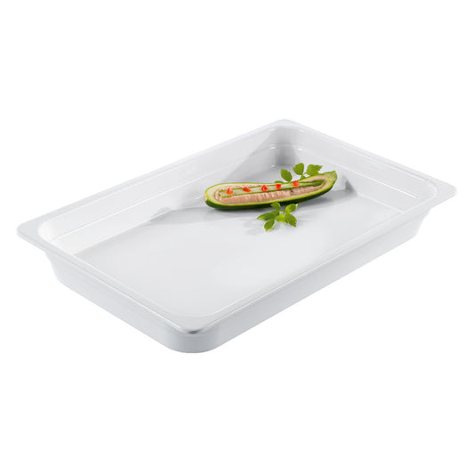 SMART LINE Melaminbehälter GN 1/1 - 100 mm - Weiß (10,6 l)