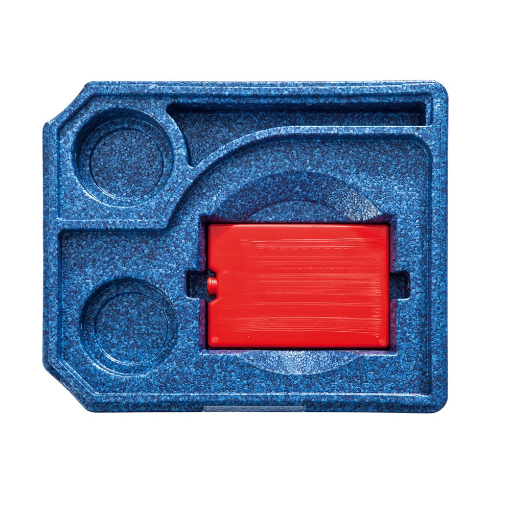 THERMO CONCEPT Hotpack rot - Größe 22 x 15 x 2 cm (für Menübox Typ II+)