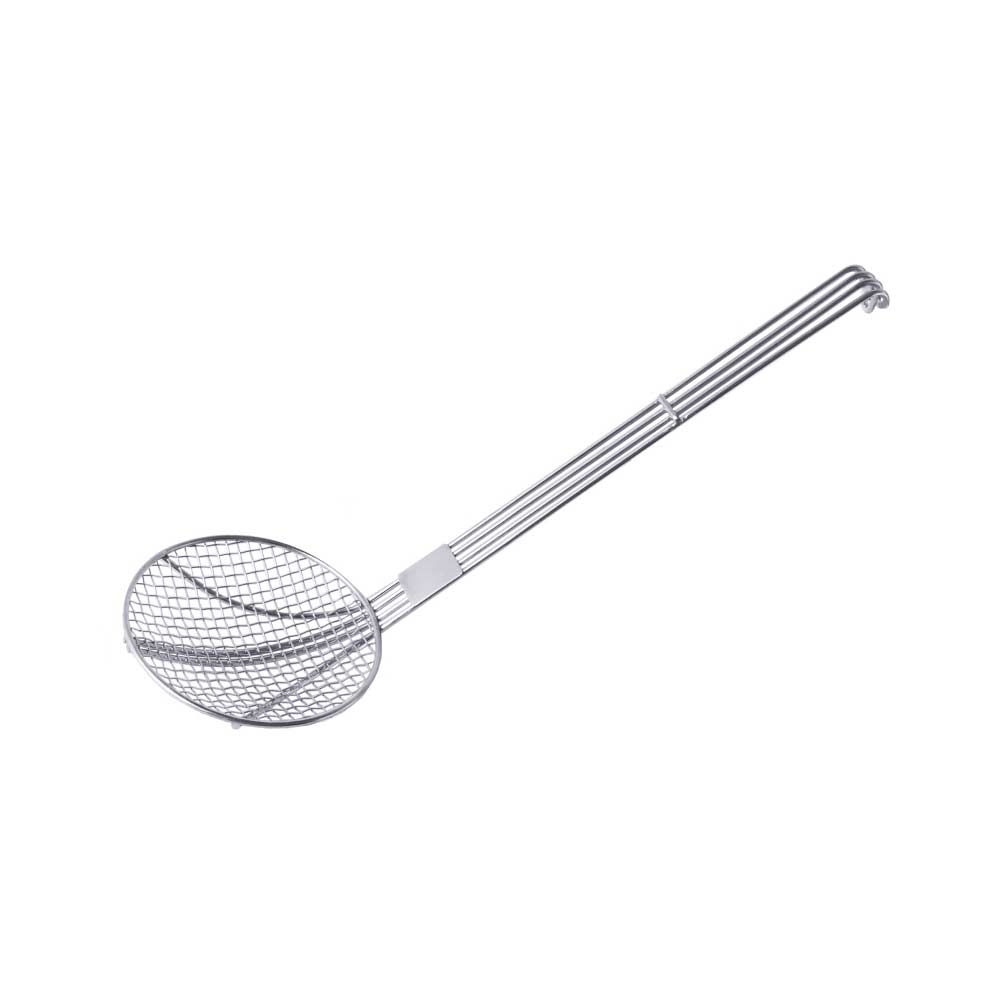 Frittierlöffel Edelstahl - Ø 26 cm - Stiel 50 cm