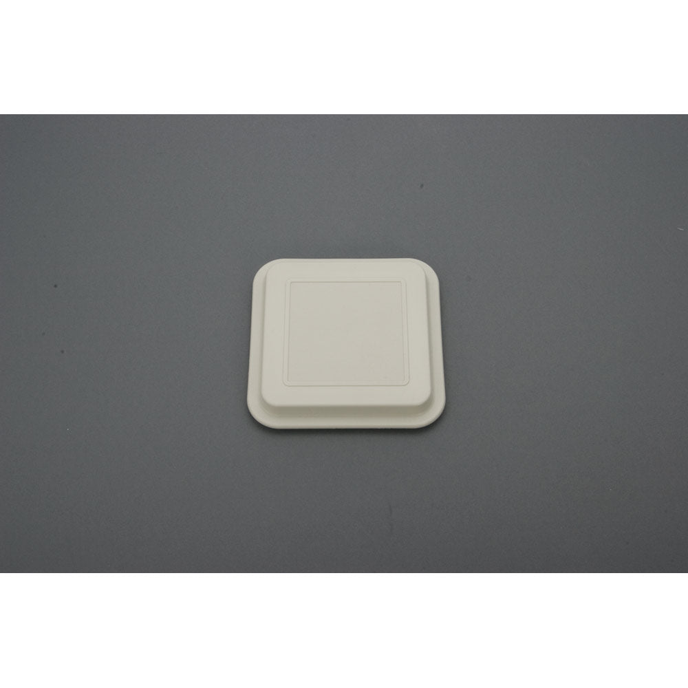 EURO Auflagedeckel 11,5 x 11,5 cm - Grau (PP)