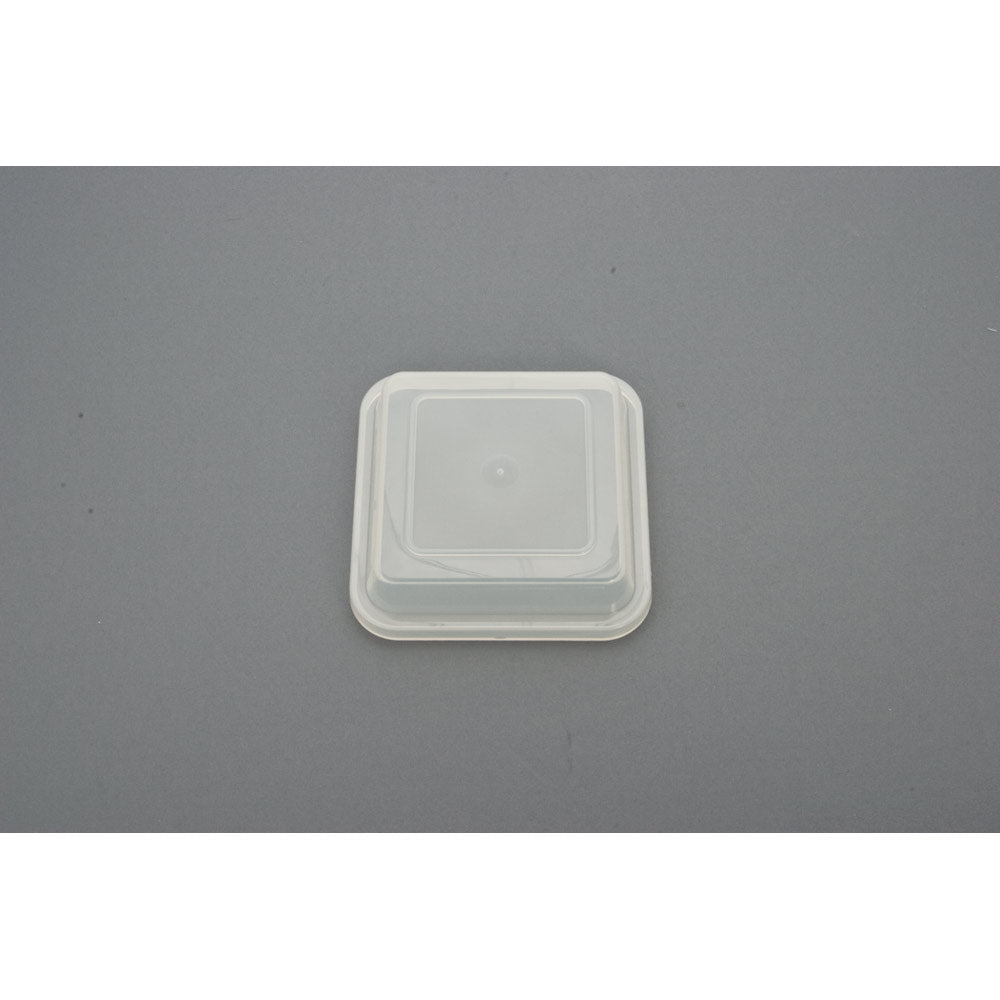 EURO Domdeckel 12,5 x 12,5 x 3 cm - Transp. (PC)