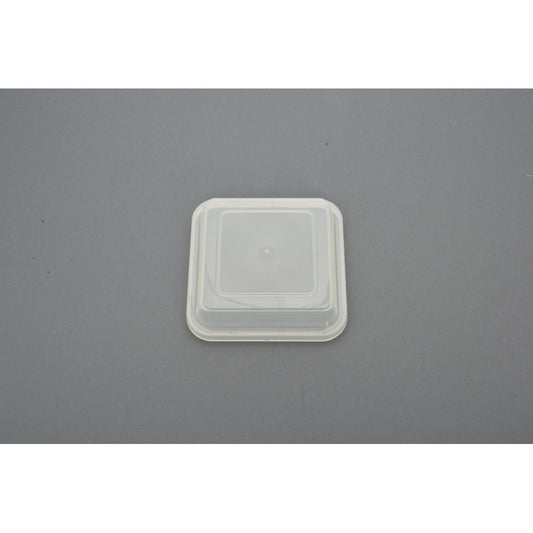 EURO Domdeckel 12,5 x 12,5 x 3 cm - Transp. (PC)