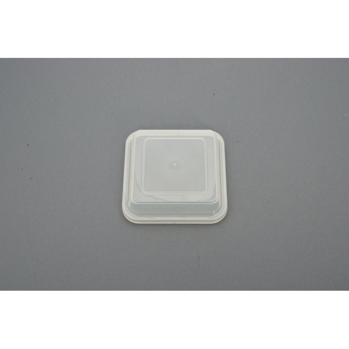 EURO Domdeckel 12,5 x 12,5 x 3 cm - Transp. (PC)