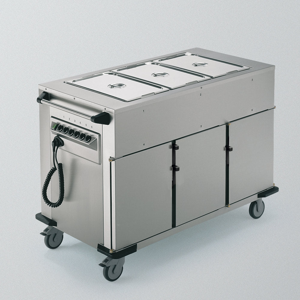 "STW Norm III-3-3" Speisentransportwagen 3x GN 1/1 (230 V)