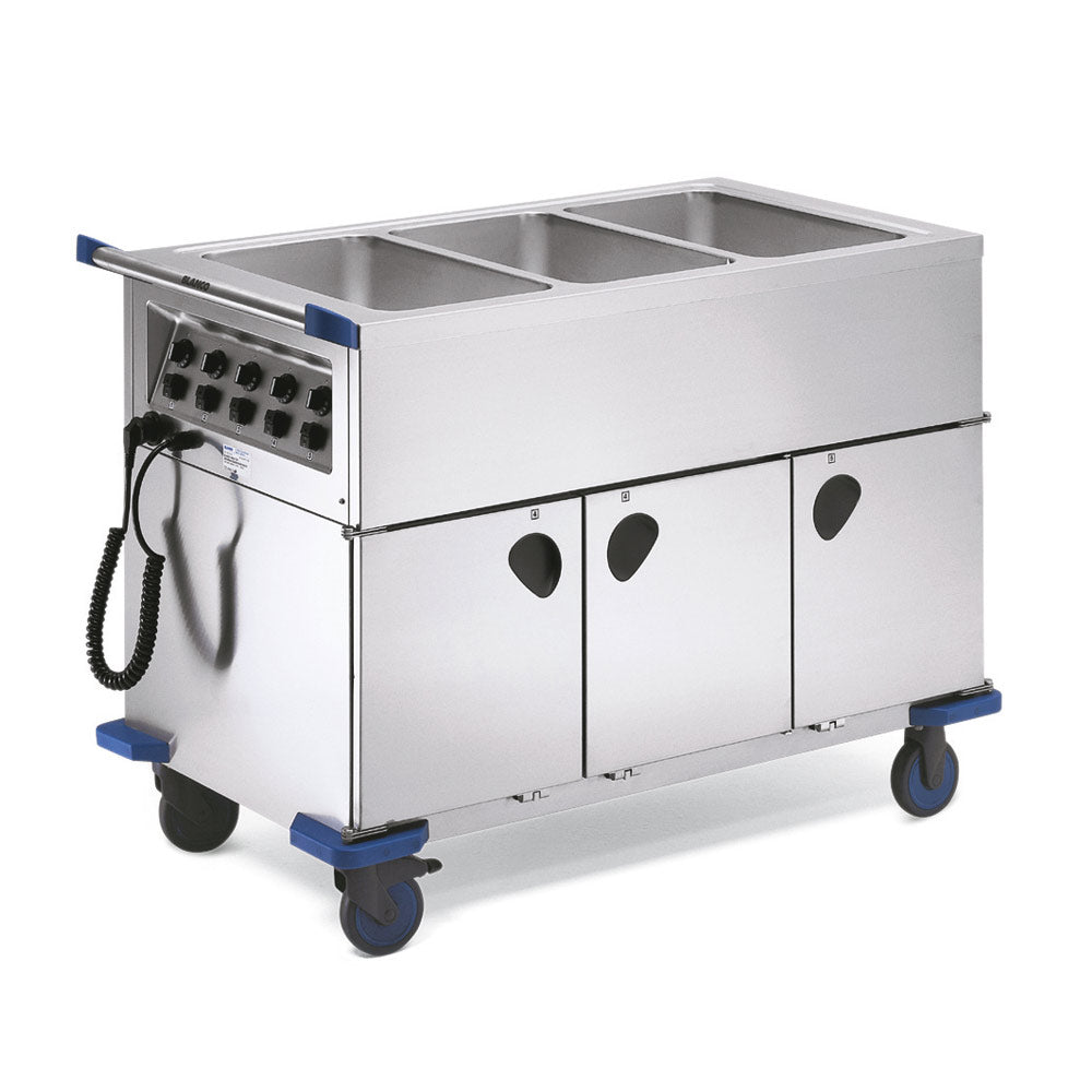 Speisenausgabewagen "SAG 3" - 3 Schrankräume (230 V)