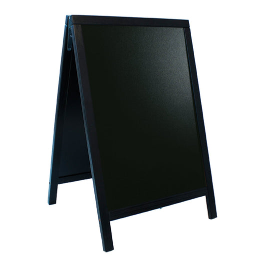 BLACK Klapp-Tafel - 55 x 85 cm (Schreibfläche 49 x 67 cm)