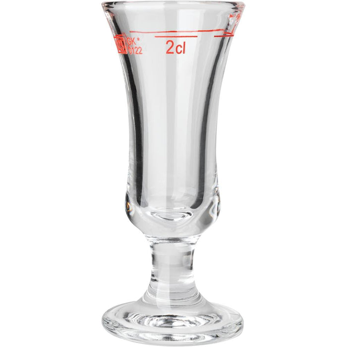 STADTMEISTER Schnapsglas - 2,8 cl (Ø 4,4 x 10,1 cm) - geeicht /-/ 2 cl -Rotring