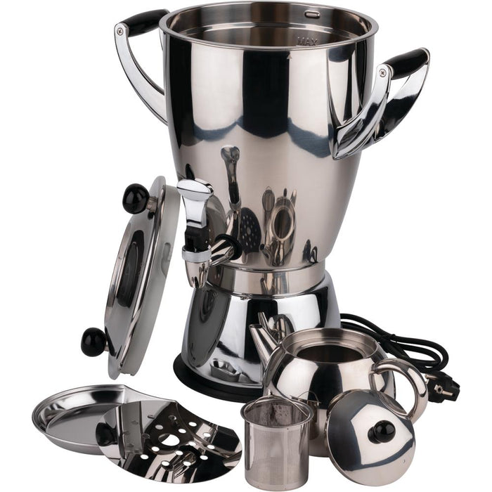 MODERN Samowar 6 l - Teekanne 1,1 l - 1.800 W