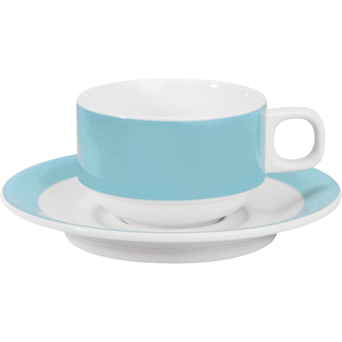 COLOURS Kaffeetasse - 20 cl - (stapelbar) - Hellblau