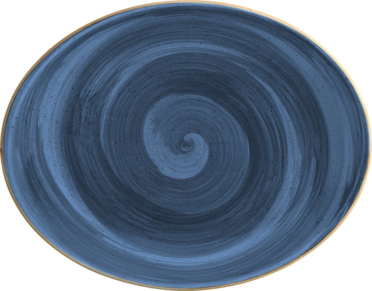 AURA Platte, oval - 31 x 24 x 3  cm - Dusk