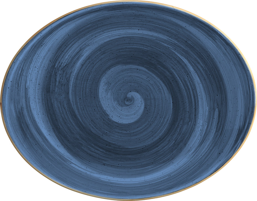 AURA Platte, oval - 31 x 24 x 3  cm - Dusk