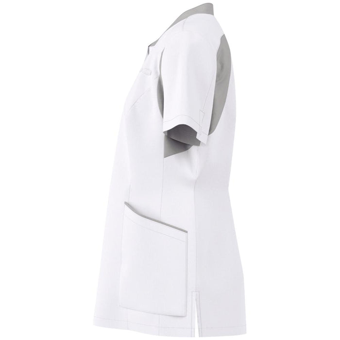FOCUS MED&CARE Damen Schlupfkasack - (Kurzarm)  - Weiß - M