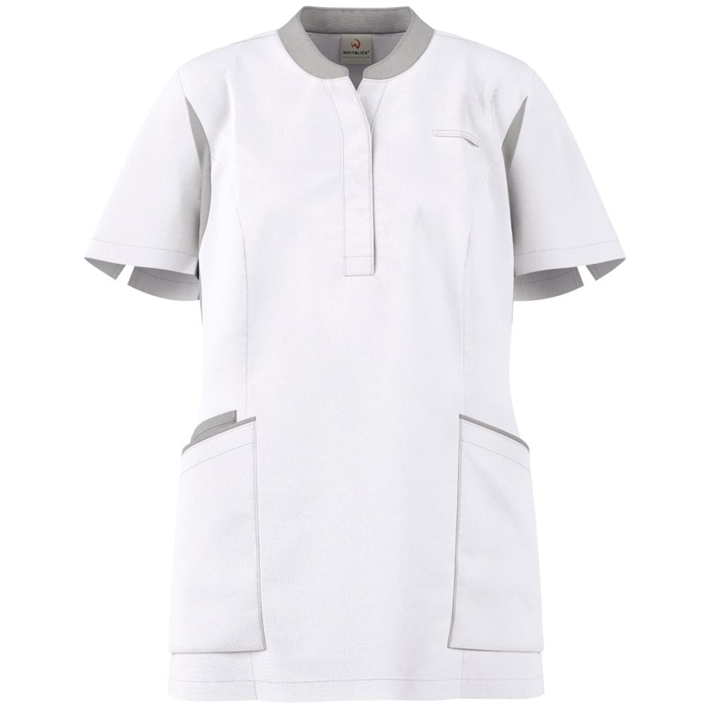 FOCUS MED&CARE Damen Schlupfkasack - (Kurzarm)  - Weiß - XL