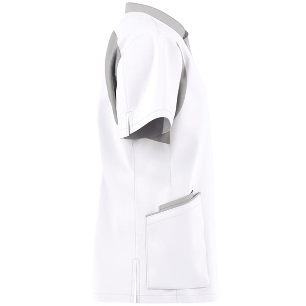 FOCUS MED&CARE Herren Schlupfkasack - (Kurzarm) - Weiß - S