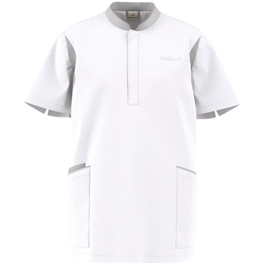 FOCUS MED&CARE Herren Schlupfkasack - (Kurzarm) - Weiß - XL