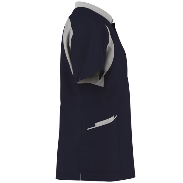 FOCUS MED&CARE Herren Schlupfkasack - (Kurzarm) - Nachtblau - XL