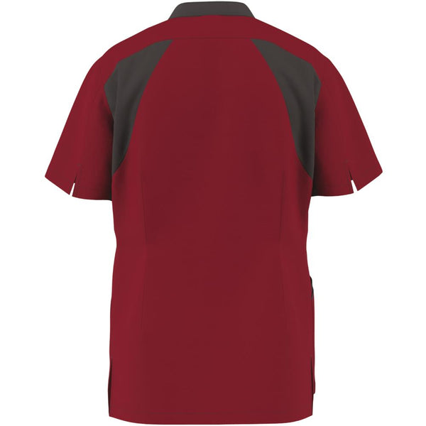 FOCUS MED&CARE Herren Schlupfkasack - (Kurzarm) - Bordeaux - M